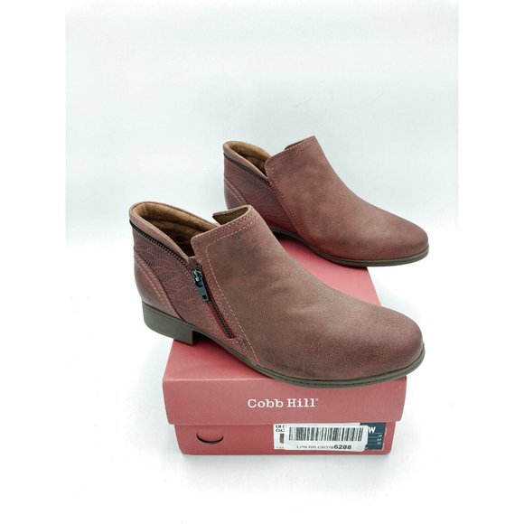 Cobb Hill Women's Crosbie Bootie Ankle Boot Size 8 Wide - Picture 6 of 10
